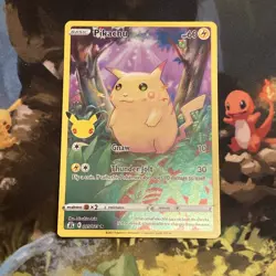 Pikachu (Celebrations 5/25) 25th Anniversary rare Pokemon card - Image 1