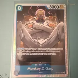 One Piece Monkey.D.Garp OP12-056 Navy Character Card 8000 Power Cost 3 - Image 1