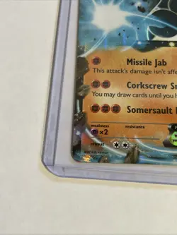 Lucario EX - XY Base Set- Furious Fists 54/111 Ultra Rare Pokemon Card - Image 2