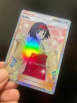 Pokemon TCG Pocket Erika Holographic Full Art - Fan Art - Image 3