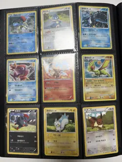Used) Korea Pokemon Card Binder Collection Lot XY EX SR GX DP Full Art Rare Holo - Image 5