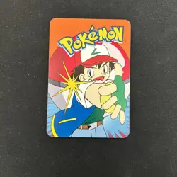 Pikachu #025 2000 Pokemon Vending Prism Holo Sticker Card - Image 2