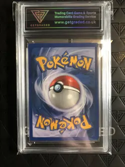 gastly 50/102 base set 4th Print GETGRADED 8.5 NM+ pokemon card NOT PSA - Image 2