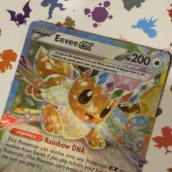 Pokemon TCG Prismatic Evolutions Eevee EX Card 075/131 - Image 3