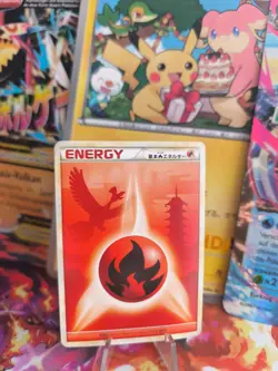 Pokemon Karte Card Ho-Oh Fire Energy HGSS Heartgold Soulsilver japanese NM+ - Image 1