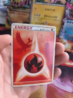 Pokemon Karte Card Ho-Oh Fire Energy HGSS Heartgold Soulsilver japanese NM+ - Image 2