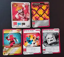 LEGO Ninjago Collectible Card Game 2012 Set Lot 21 Cards - Image 4