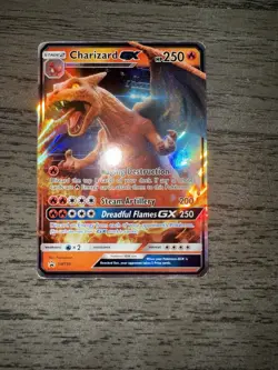 ULTRA RARE Charizard GX SM195 Black Star Promo Pokemon Detective Pikachu card NM - Image 1