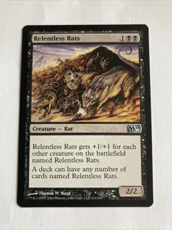 Relentless Rats M11 MTG LP - Image 1