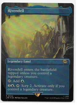 Foil Rivendell (Borderless) - Universes Beyond: The Lord of the Rings MTG - Rare - Image 1