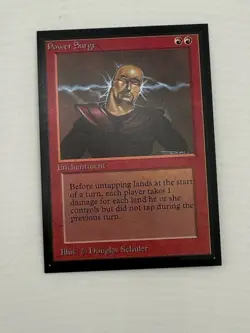 MTG International Edition - Power Surge - Mint- Never Played - Image 1