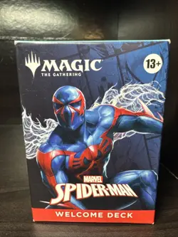 Magic: The Gathering Marvel Spider-Man Welcome Deck Blue Spider-Man 2099 New - Image 1
