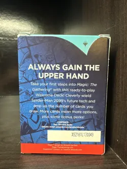 Magic: The Gathering Marvel Spider-Man Welcome Deck Blue Spider-Man 2099 New - Image 3