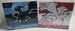 Both Black Bolt and White Flare POKEMON CENTER ETB Elite Trainer Box SEALED - Image 1