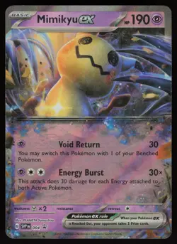 MIMIKYU EX 004 PROMO SCARLET & VIOLET POKEMON NM/M - Image 1