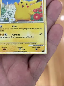 Pokemon Pikachu 2010 World Collection PW Promo Holo Foil Rare Vintage Wow TCG - Image 4