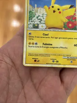 Pokemon Pikachu 2010 World Collection PW Promo Holo Foil Rare Vintage Wow TCG - Image 5