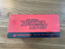 Pokemon Destined Rivals Pokemon Center Elite Trainer Box ETB Sealed - Image 3
