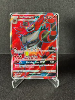 Incineroar GX - SM38 - SM Full Art Holo Ultra Rare Promo Pokemon Card - Image 1