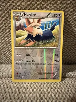 Herdier 109/146 Pokemon XY 2014 Base Set Unlimited Reverse Holo NM - Image 1