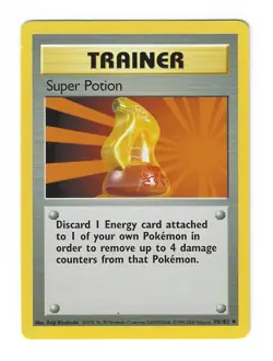 Super Potion 90/102 - Base Set - 4th print - Pokemon TCG - WoTC - 1999-2000 - LP - Image 1