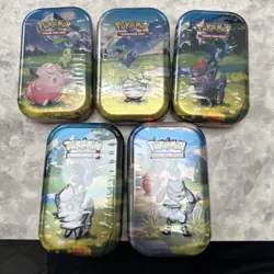 Pokemon TCG Ascended Heroes Mini Tin x5 (New and Sealed 5 Tins) - Image 1