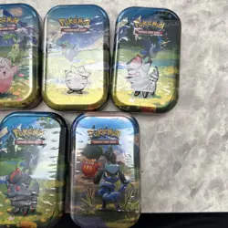 Pokemon TCG Ascended Heroes Mini Tin x5 (New and Sealed 5 Tins) - Image 2