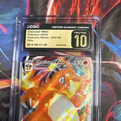 Pokemon Charizard VMAX 020/189 Ultra Rare Holo CGC 10 Darkness Ablaze 2020 - Image 4