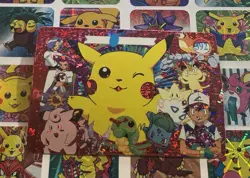 Pokemon Mew Rare Vintage Pocket Monsters Vending HOLO Prism Sticker 99 Nintendo - Image 4