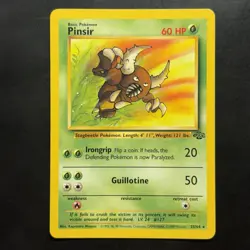 Pokemon Vintage Non-Holo Rare Pinsir Jungle Set 25/64 WotC 1999 - Image 1