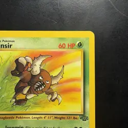 Pokemon Vintage Non-Holo Rare Pinsir Jungle Set 25/64 WotC 1999 - Image 3