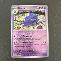 Pokemon - Gengar 094/165 - REVERSE HOLO- Scarlet & Violet MEW EN 151 - NM - Image 1