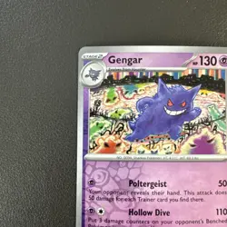 Pokemon - Gengar 094/165 - REVERSE HOLO- Scarlet & Violet MEW EN 151 - NM - Image 3