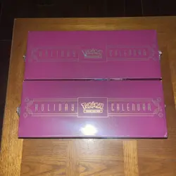 LOT OF (2) 2025 POKEMON TCG HOLIDAY ADVENT CALENDAR BOX NEW SEALED CHRISTMAS - Image 2