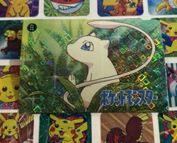 Pokemon Mew Rare Vintage Pocket Monsters Vending HOLO Prism Sticker 99 Nintendo - Image 4