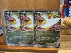 Latias EX 85/116 XY Plasma Freeze Ultra Rare Holo Pokemon 2013 (LP). - Image 1