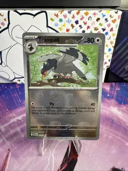 Tranquill 2025 Pokemon Black Bolt BLK 072/086 Common Master Ball Pattern Holo - Image 1