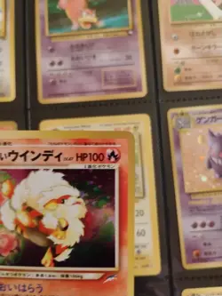 Pokemon Light Arcanine Holo Japanese Near Mint Vintage - Image 3