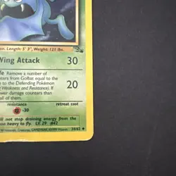 Pokemon TCG Golbat Fossil 34 Regular Unlimited Uncommon - Image 4
