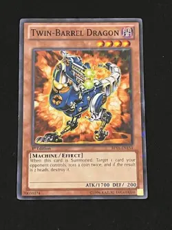 Twin-Barrel Dragon Starfoil Rare 1st Edition BP01-EN154 YuGiOh Battle Pack: Epic - Image 1