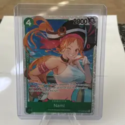 🔥🔥🔥 Nami OP14-031 (SR) The Azure Sea’s Seven One Piece TCG English 🔥🔥🔥 - Image 1