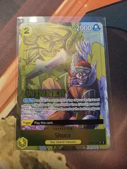 Shura (WINNER Stamped) OP05-106 Rare One Piece Promo Cards Foil Near Mint (NM) - Image 1