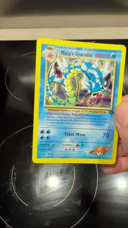 Pokemon TCG Gyarados Holo Card Misty's Gyarados 13/132 Gym Challenge NM - Image 2