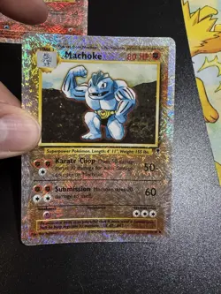 Pokemon TCG Machoke Legendary Collection 51 Reverse Holo Uncommon Card - Image 3
