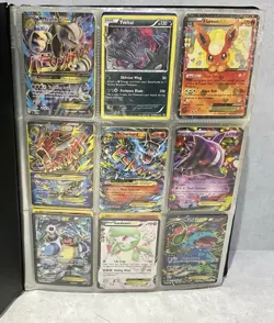 Pokemon Trading Card Lot Binder & Loose Some Vintage - Image 2
