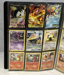 Pokemon Trading Card Lot Binder & Loose Some Vintage - Image 3