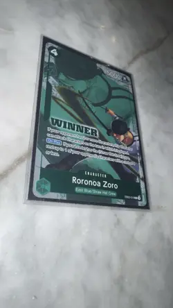 Roronoa Zoro (Winner Pack 2025 Vol. 3) EB02-019 One Piece Promotion Cards Foil - Image 1