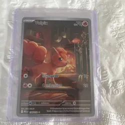 Pokemon Vulpix 138/132 Me01 Rare Card 70 HP Basic Stampede Combustion English - Image 1