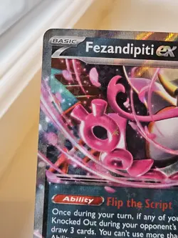 Fezandipiti EX 038/064 Sv: Shrouded Fable Holo Double Rare Pokemon Card NM/MINT - Image 3