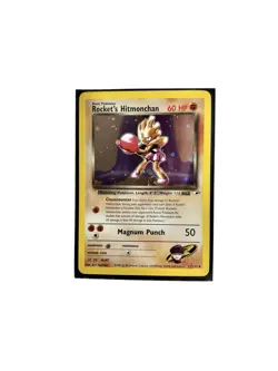 Rocket's Hitmonchan - 11/132 - Pokemon Gym Heroes 1st Edition Holo Rare Card NM - Image 3
